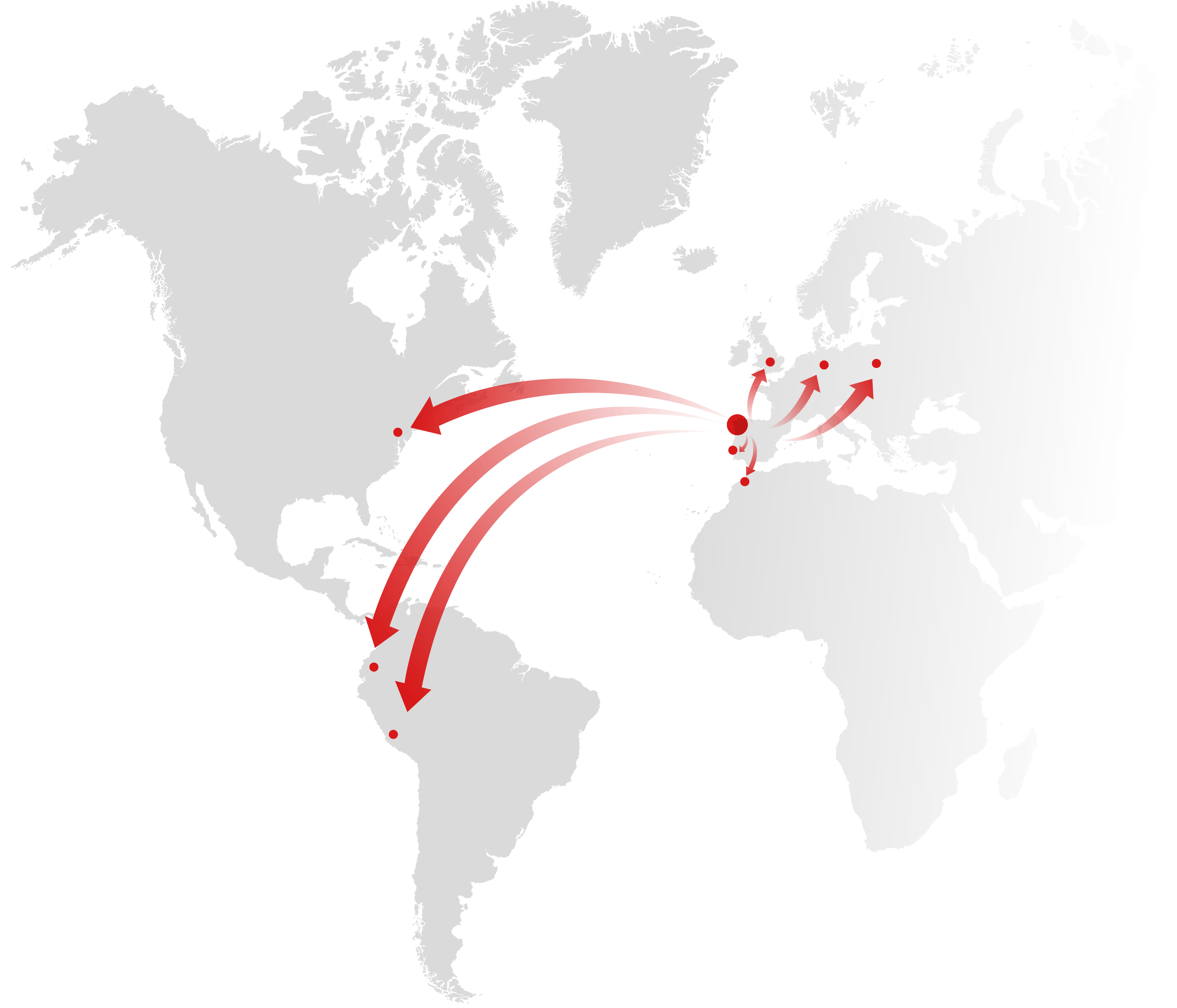 mapa gama export half